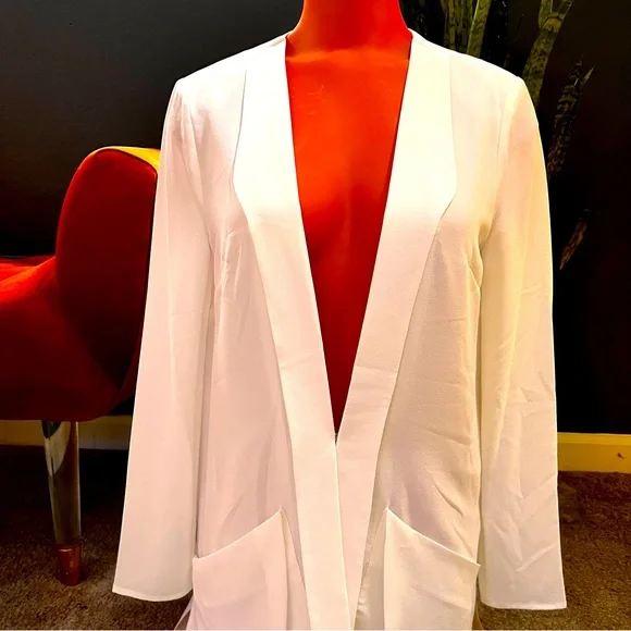 Lefranc-Ferrant Jackets Coats Lefrancferrant White Sheer